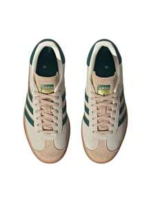 Adidas Gazelle Bold Women's Sneakers Cream White / Collegiate Green / Magic Beige ID7056 - Trắng kem / Xanh lá cây / Be nhạt - Xem 3