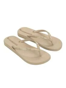 Women's Flip Flops Mesh IX Donna IP83651 BB808 - Beige/beige/gold - View 2