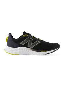 New Balance ARISHI V4 Trainers - Black Yellow White - View 1