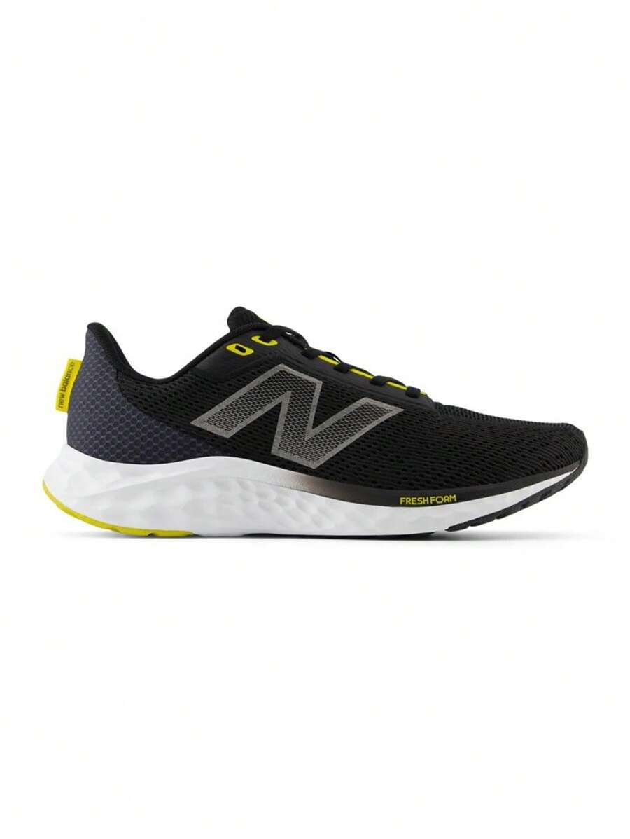 New Balance ARISHI V4 Trainers - Black Yellow White - View 1