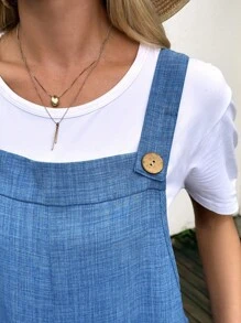 EMERY ROSE Summer Outfits For Women Vacation Outfits Woman Beach Outfits For Woman Western Wear Women Women Summer Clothes Boho Rave Outfits Country Concert Outfit Rave Outfits Festival Overalls Boho Women Clothing Women Clothing Summer Church Clothes Women Club Outfits Country Outfits Women Outfits Hawaii Outfits Women Women Jumpsuits - Blue - View 5