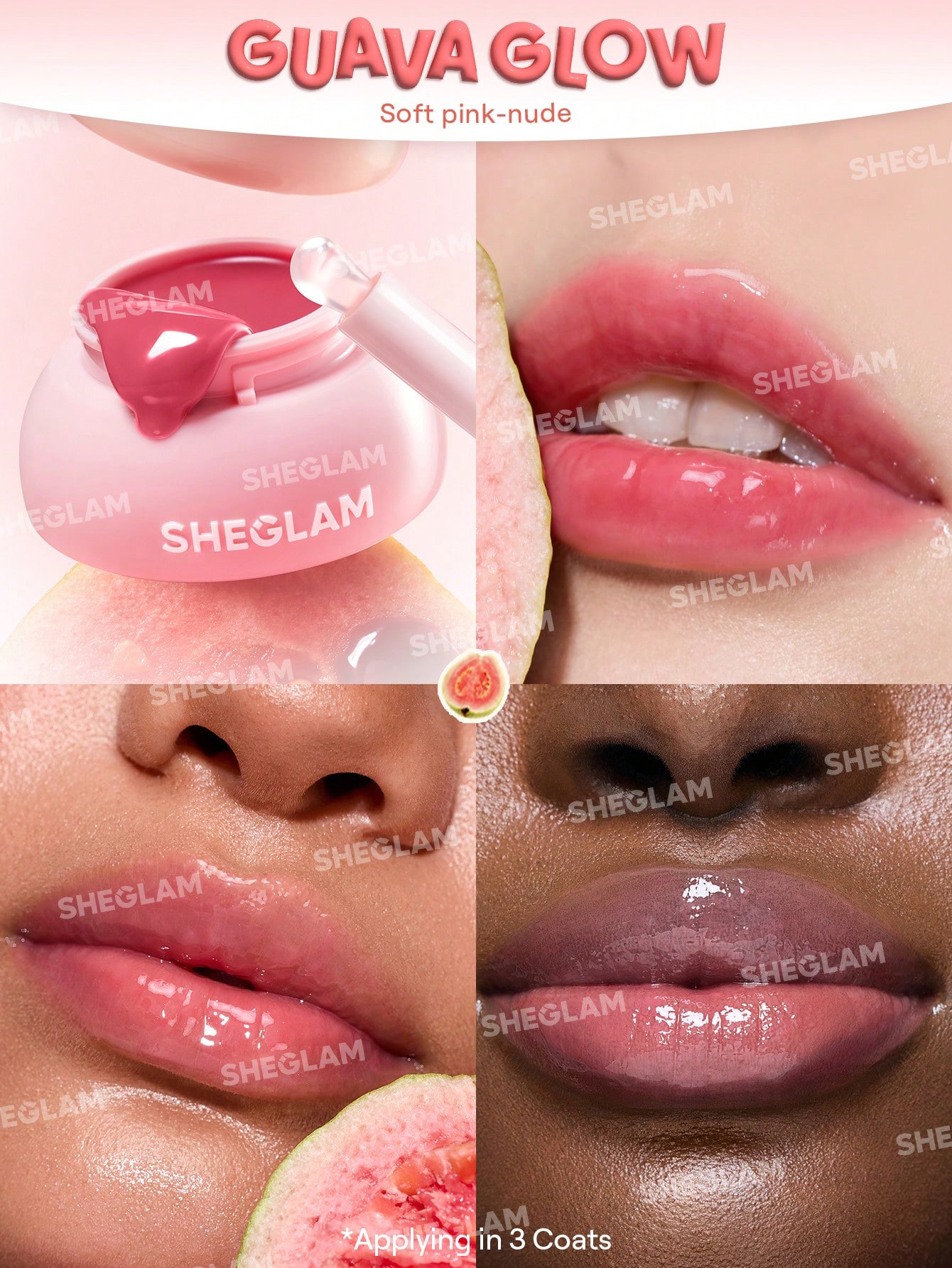 SHEGLAM Hydra Jelly Pocket بلسم شفاه-Guava Glow رو...