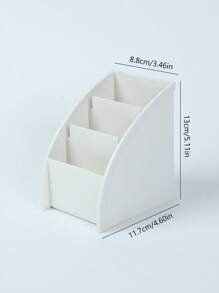 Madebyblanc 1 PIEZA Caja de almacenamiento de escritorio de estudiante creativa personalizada, caja de almacenamiento de cosméticos, para uso doméstico, cajas de almacenamiento en el dormitorio, escuela, estuche de lápices, control remoto, caja de almacenamiento de útiles escolares, útiles escolares