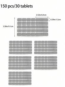 25 Pcs Window Screen Repair Patches, Adhesive And Repair Kit, Indoor Insect/Fly/Mosquito Door Window Curtain Net, Screen Door Repair Stickers