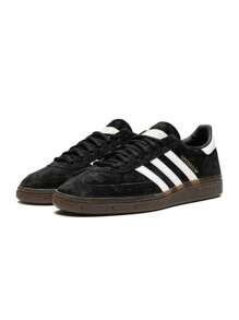 Adidas Zapatillas de entrenamiento de balonmano originales - Negro/Blanco/Marrón