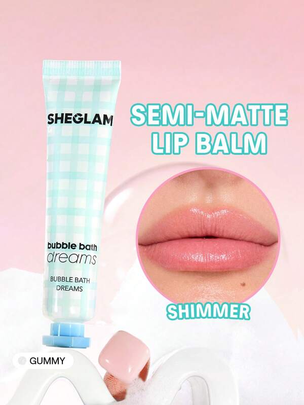 SHEGLAM Bubble Kiss Bálsamo labial-Gummy Graduación Cumpleaños Vacaciones Verano Otoño Y2k Elegante Moda Mujeres Niñas Marca Maquillaje Cosmético Belleza Fiesta Playa Viaje Camping Aire libre Escuela Campus Excursión Festivales Decoración Regalo Presente Rosa Chica Cosplay Mejor Color Encanto Vibra