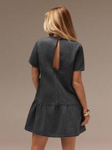 SHEIN Forever 21 春夏女士浪漫/舞会/正式/生日/90 年代服装/商务休闲女士/优雅/西部服装/外出/时尚/休闲/Y2K 服装/俱乐部/办公室/鸡尾酒会/复古/紧身/狂欢服装节日/有趣/优雅/老钱/街头服饰/度假服装/乡村音乐会服装/工作服/端庄/春假/单身女郎服装/音乐会/坏人/基本款/毕业/A 字/女牛仔服装/牛仔迷你裙