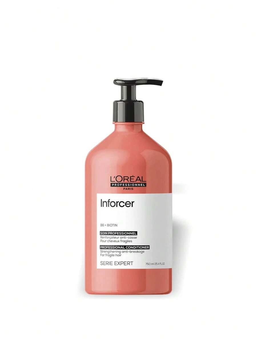L'Oréal Professionnel Dầu xả chống gãy rụng Inforcer 750 ml - Màu Cam cháy - Xem 1