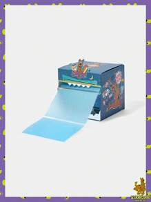 SCOOBY-DOO X SHEIN Cute Cartoon Dog Pattern Memo Pad Box
