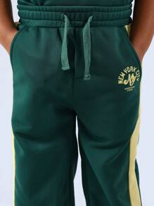 SUMWON Youth Varsity Style Co-Ord Set Athleisure New York Design Studios Collection Soft Streetwear