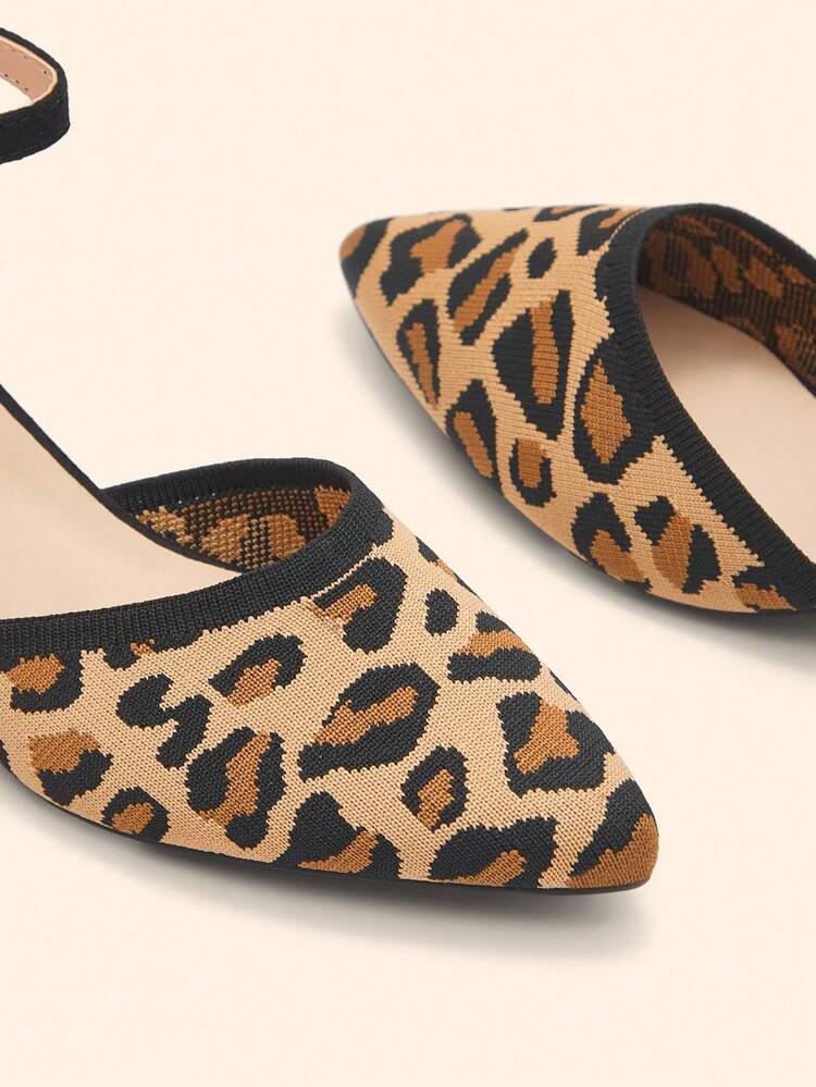 CUCCOO BASICS Women's Fashion Leopard Print High Heel Pumps