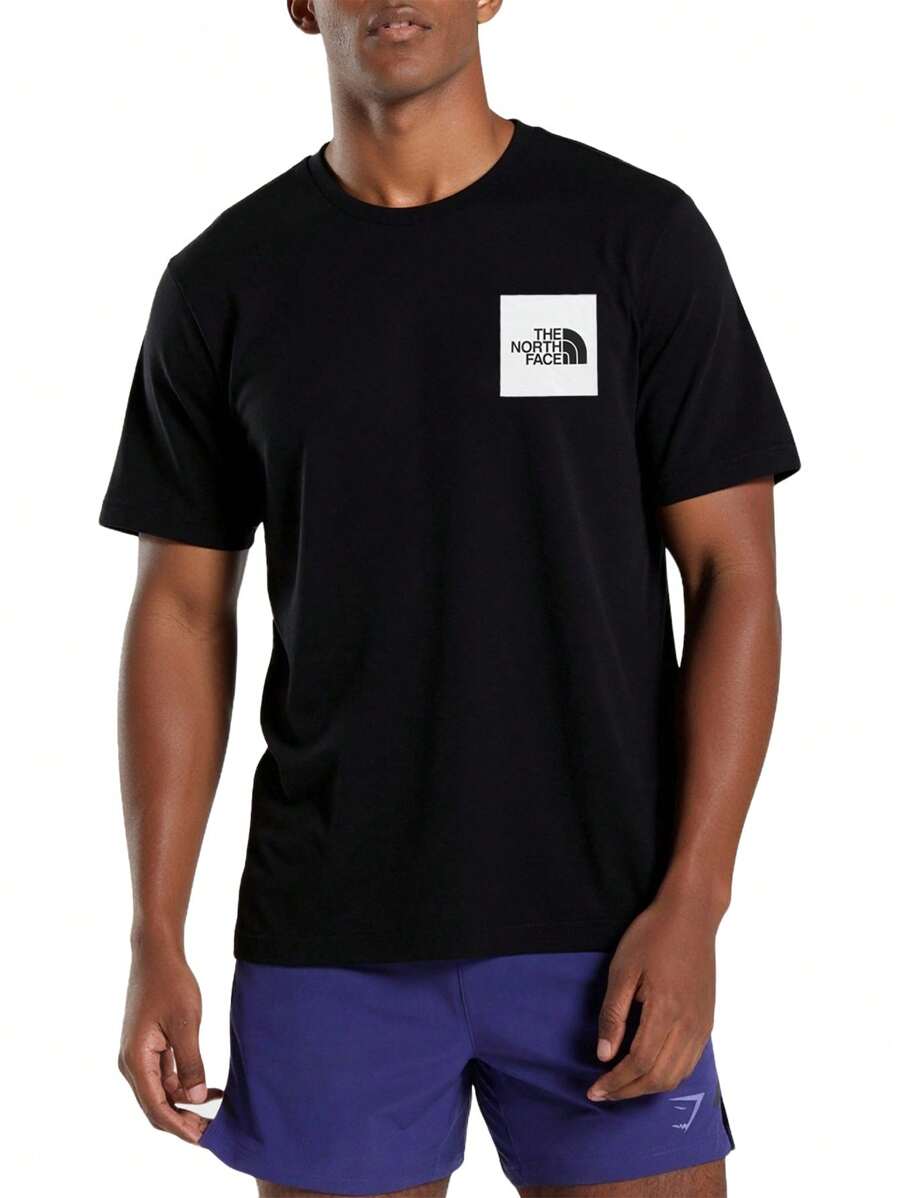 The North Face Men's SS FINE TEE - Black - View 1
