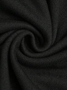 Sweetra Plus Size Women Solid Color Flared Pants With Sequin & Rhinestone Decor Fall Cloth For Women