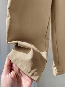 SHEIN Quần dài rộng rãi thoải mái phong cách học viện thường ngày LMoss Kids 4 món/bộ cho bé trai mùa thu, màu trơn, thiết kế nút và túi, rộng rãi, thoải mái, đa năng cho các hoạt động ngoài trời, kỳ nghỉ, tiệc tùng, trường học, mặc ở nhà, thích hợp cho mùa xuân và mùa hè - Nhiều màu - Xem 4