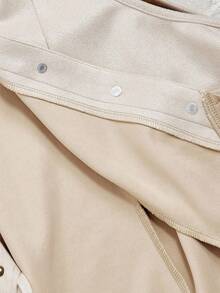 SHEIN MOD Plus Size Women's Solid Color Sleeveless Faux Suede Fringe Hem Casual Jacket, Resort Wear,Fall Women, Women,Rave Festival,Concert Women,70S,Vintage,Renaissance,Fall Jacket,Going Out Winter Autumn