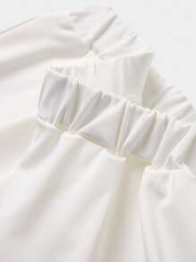 JNSQ 秋季开学季青少年女孩户外运动宽松T恤和短裙套装 - 彩色 - 查看 15