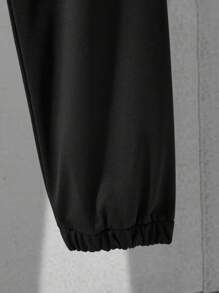 2pcs/Set Men & Teenage Boys Casual Round Neck Sweatshirt & Sports Outfit Set, Spring/Autumn Fall Winter