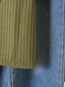 Girls' Vacation Beach Countryside Style Knitted Lace Halter Crop Top For Summer