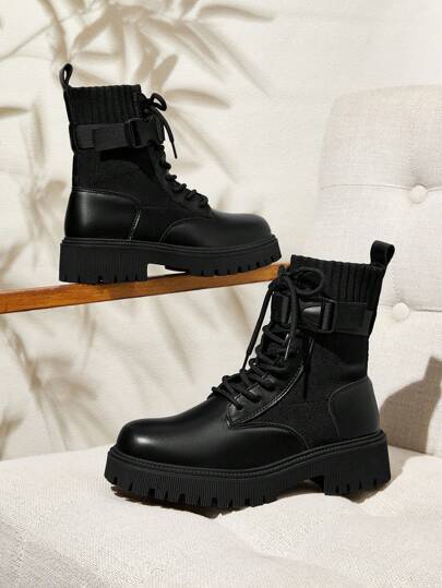 CUCCOO BASICS Cuccoo 时尚百搭休闲简约厚底靴