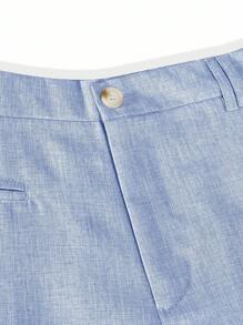 Calvornis 男士商务休闲条纹梭织西装裤