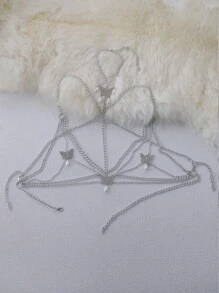 SHEIN Women's Sexy Body Chain, Versatile Lingerie Accessory