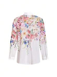 Ellevyn 女士商务休闲女式衬衫，适合教师穿着 - 彩色 - 查看 4