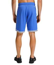 Champion 男士夏季休闲梭织带拼接短裤 - 藍色 - 查看 2