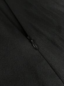 SHEIN Essnce Women Two Pieces Outfits For Daily Wear - Black - View 5