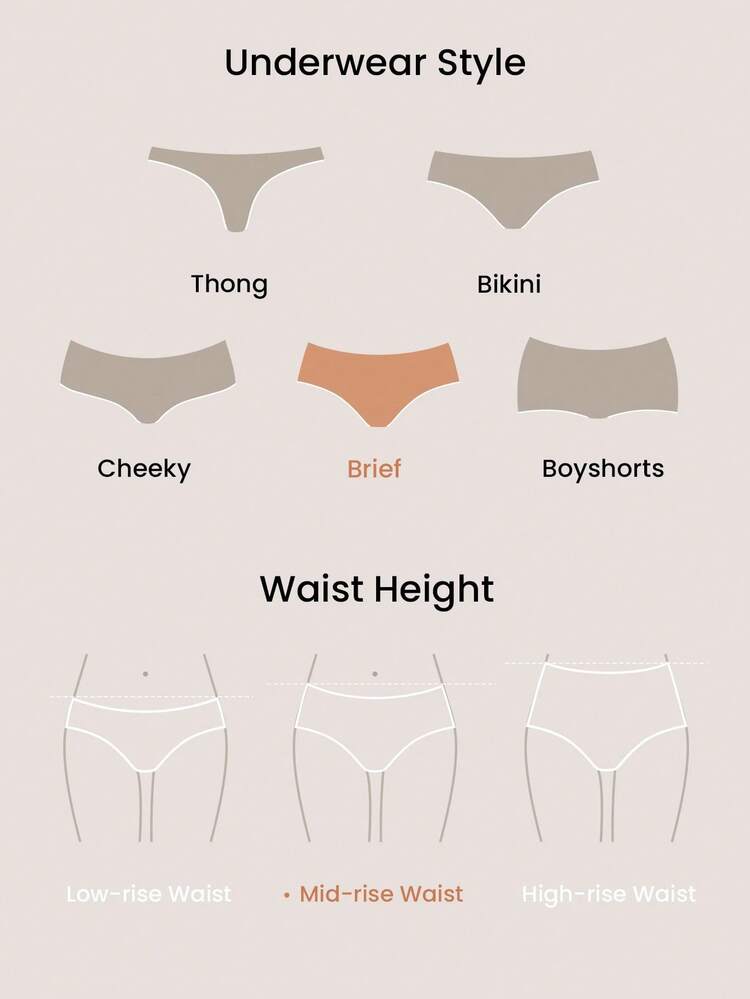 paquete de 3 bragas básicas de algodón ligero de talle alto para mujer. También adecuado para adolescentes, jóvenes y niñas.