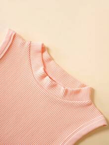 SHEIN 3件套青少年女孩百搭纯色吊带背心 - 彩色 - 查看 3
