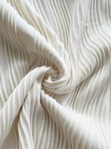 Soleia 女士度假春夏两件套服装：红白条纹针织短款上衣和超低腰紧身短裤，适合派对、圣诞节、情人节、约会、海滩、游轮、狂欢节、复活节 - 白色 - 查看 6