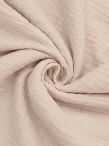 Rusticease Đầm công sở màu trơn cài nút phía trước cho nữ, trang phục công sở thường ngày, trang phục đi làm, trang phục giáo viên cho phụ nữ, trang phục kín đáo - Màu Khaki - Xem 4