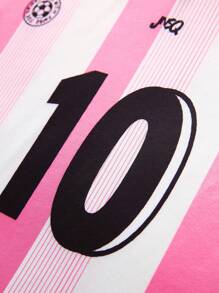 JNSQ 秋季开学季青少年女孩户外运动宽松T恤和短裙套装 - 彩色 - 查看 13