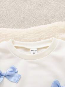 Playful Pals 2pcs/Set Young Girl' Casual Apricot Pullover Sweatshirt And Ribbed Leggings Set, Suitable For Autumn/Winter Wear, Daily, Party And Photo Shoot Fall