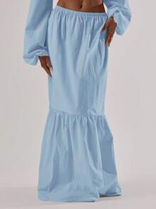 MUSERA 波西米亚风编织层叠飘逸长裙，度假夏季优雅可爱伊比沙岛波西米亚风