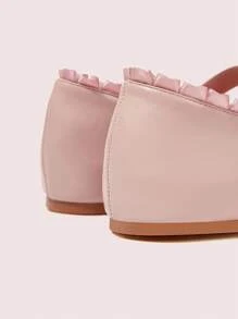 CUCCOO DOLLMOD 女士时尚可爱粉色平底休闲鞋 - 粉色 - 查看 8