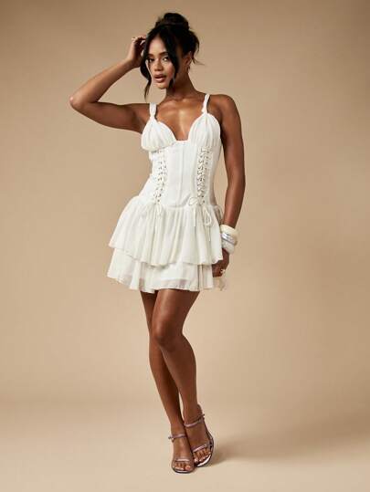 bisou bisou lace dress BISOU BISOU Size 4 DRESS W main image 0