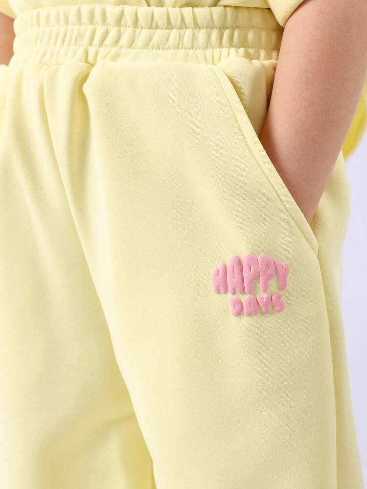 Happy Days Wide Leg T-Shirt Co-Ords Outfit