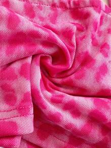 Soleia 女士度假白色针织纹理紧身胸衣上衣，带金属心形镂空装饰，修身剪裁，适合派对、约会、下午茶、海滩、音乐节 - 彩色 - 查看 5