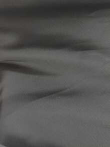 DAZY High Waist Solid A-Line Skirt - Black - View 6