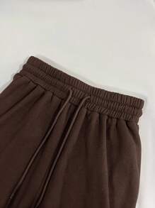 INAWLY 2 件套女士简约纯色无袖上衣和长裤，休闲装