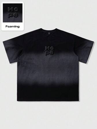 Street Life Camiseta de manga corta unisex con gráfico desgastado en inglés americano, estilo callejero