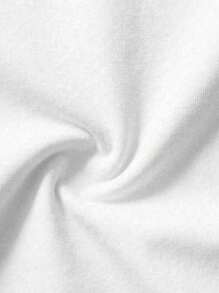 Manfinity Dauomo Men's Simple Print Crew Neck Short Sleeve T-Shirt