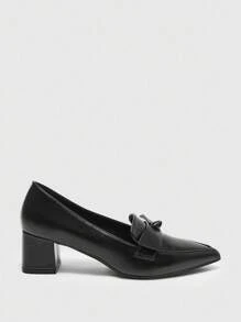 CUCCOO BIZCHIC Women's Fashionable High Heel Pumps For Commuting And Daily Wear - Black - View 6