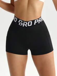 Dewbera Women Casual Sports Printed Shorts With Side Seam