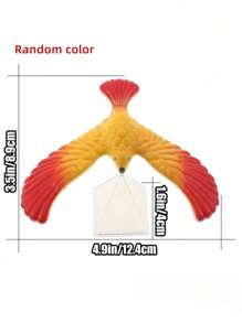 1/3PCS Random Color Balanced Eagle Leisure And Entertainment Toy Transparent Pyramid Basic Creative Stress-Resistant Toy Birthday Gift - Multicolor - View 3