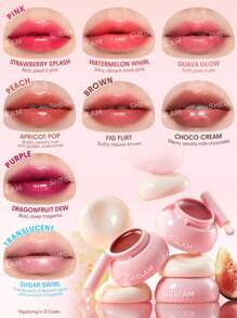 SHEGLAM Hydra Jelly Pocket Bálsamo labial-Guava Glow Graduación Cumpleaños Vacaciones Verano Otoño Y2k Elegante Moda Mujeres Niñas Maquillaje Cosmético Belleza Fiesta Playa Viaje Camping Aire libre Escuela Campus Excursión Festivales Decoración Regalo Presente Rosa Chica Cosplay Mejor Color Encanto Vibra