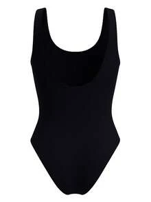 Champion 1pc Women's Summer Casual Letter Print Open Back Swimsuit