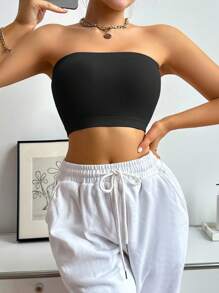 BloomMama 5件装3D无缝吊带背心文胸无衬垫孕妇内衣 - 彩色 - 查看 3