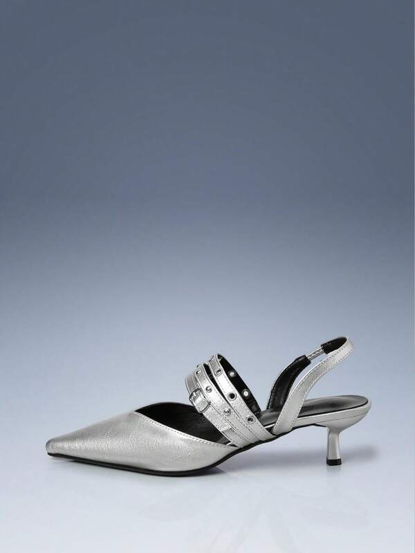 Cuccoo CUCCOO GRLICON Damen High Heel Pumps, Motorrad-Stil, Y2K Mode, cooles Mädchen Outfit